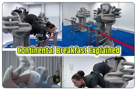 continental breakfast chair used|The bizarre continental breakfast chair video explained